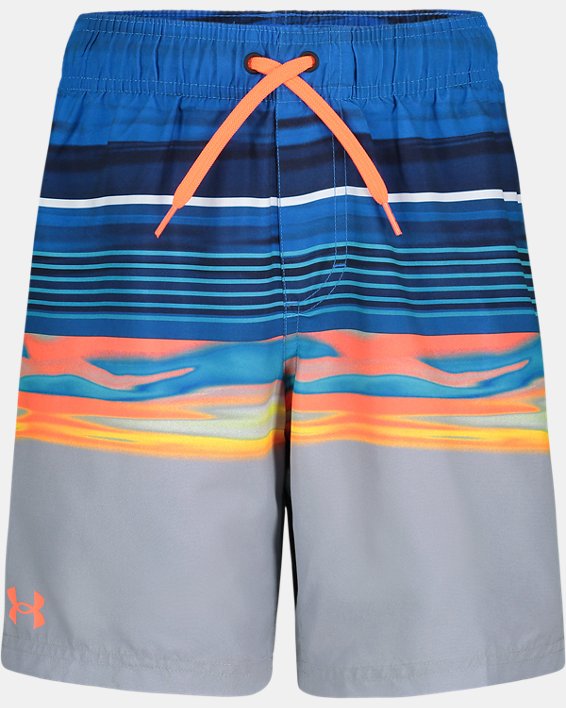 Boys' UA Serenity View Swim Volley Shorts, Blue, pdpMainDesktop image number 0